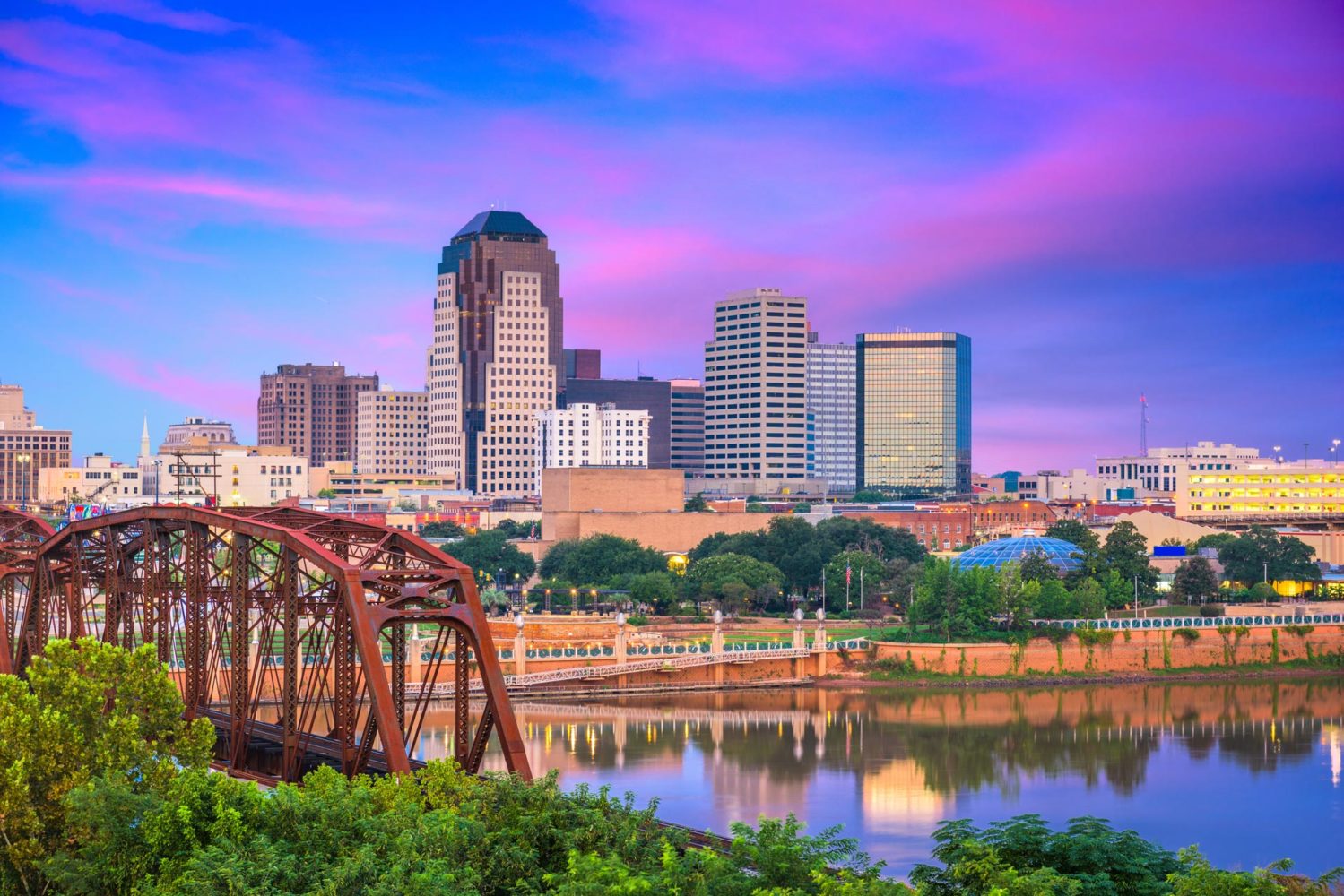 Shreveport Office skyline