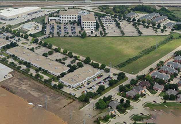 land disposition coppell texas arial photo