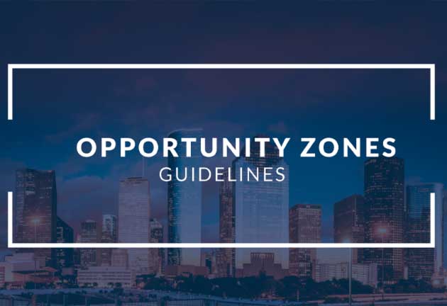 new opportunity zones regulations graphic
